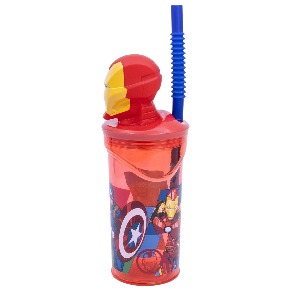Copo 3D 360ml Avengers Seven Wonders Iron Man