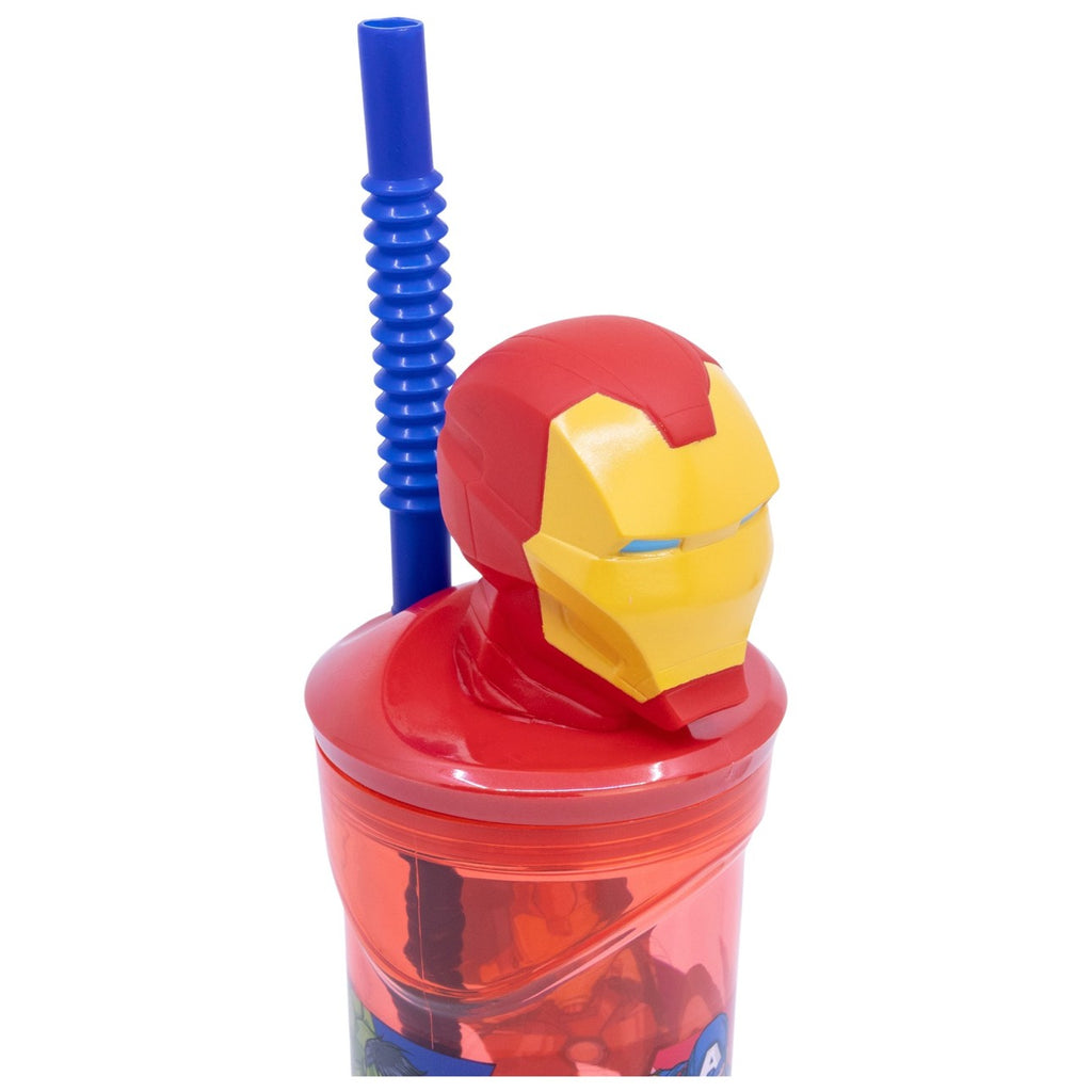 Copo 3D 360ml Avengers Seven Wonders Iron Man