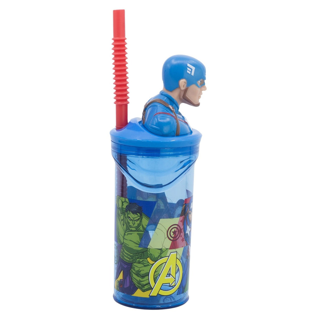 Copo 3D 360ml Avengers Seven Wonders Captain America