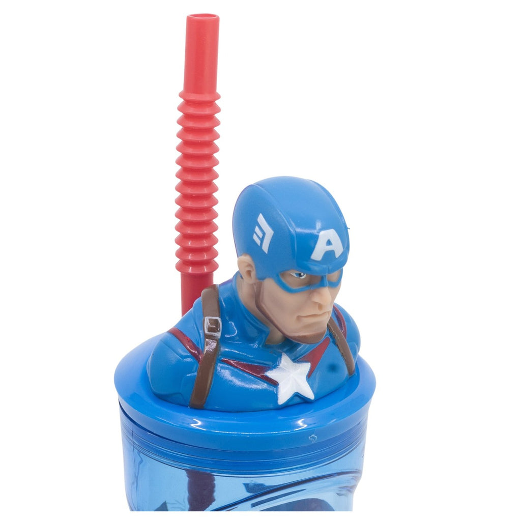 Copo 3D 360ml Avengers Seven Wonders Captain America