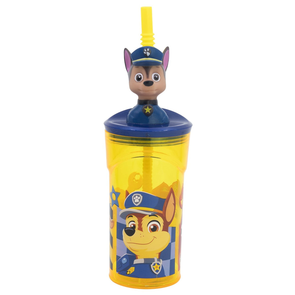 Copo 3D 360ml Patrulha Pata Boy Rescue Pups
