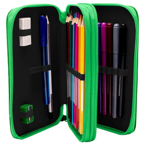 Double Minecraft Pencil Case