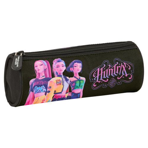 Estojo Redondo Negra K-POP Demon Hunters