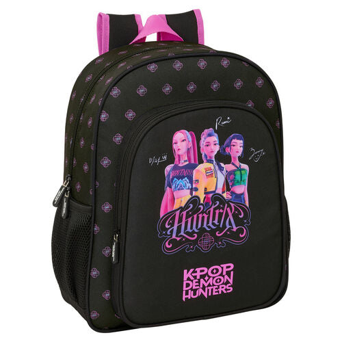 Mochila Negra K-POP Demon Hunters 38cm