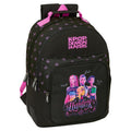 Mochila Dupla Negra K-POP Demon Hunters 42cm