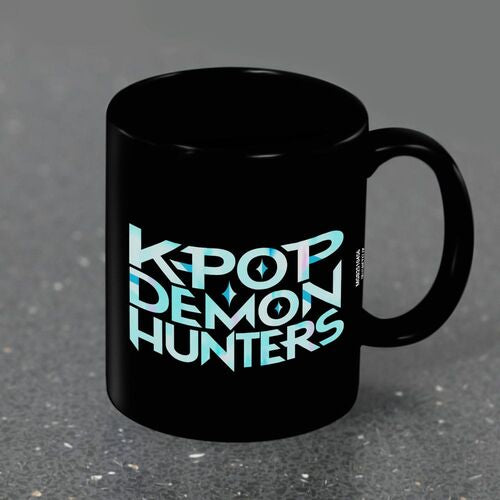Caneca Cerâmica Logo Huntrix K-POP Demon Hunters 325ml