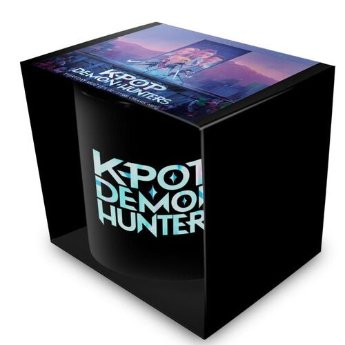 Caneca Cerâmica Logo Huntrix K-POP Demon Hunters 325ml