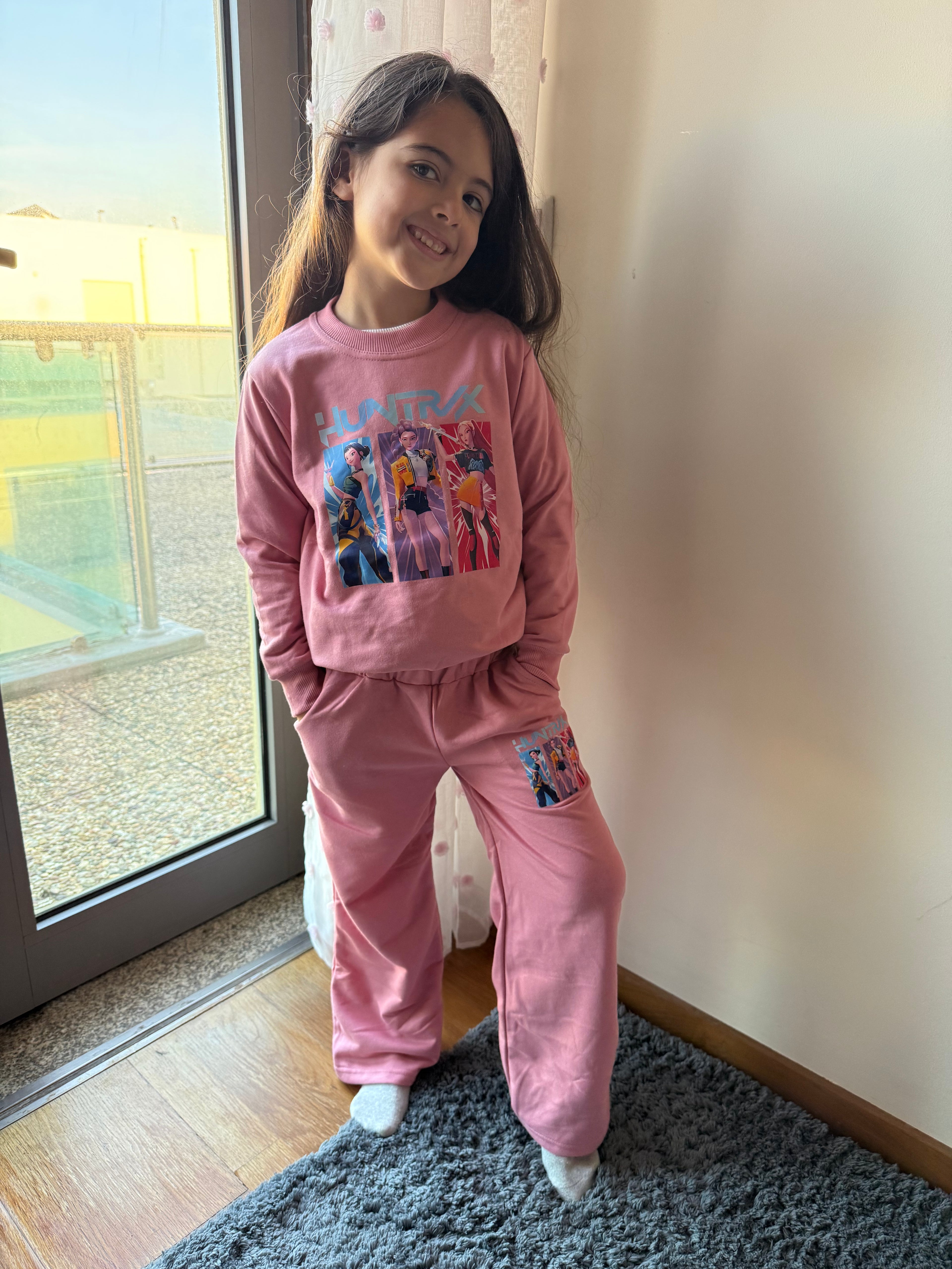 Fato de Treino K-POP Rosa – Primavera/Verão