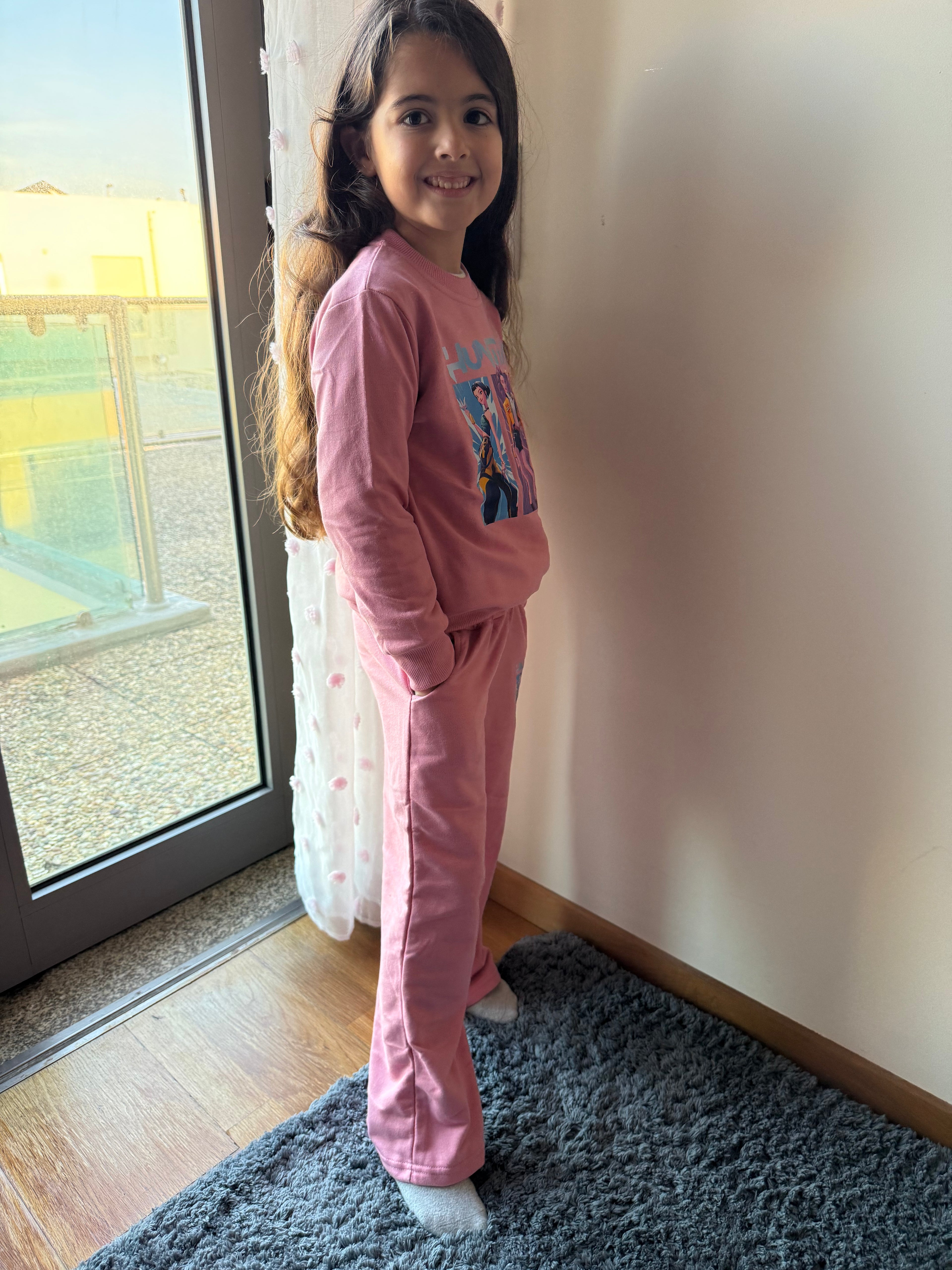 Fato de Treino K-POP Rosa – Primavera/Verão