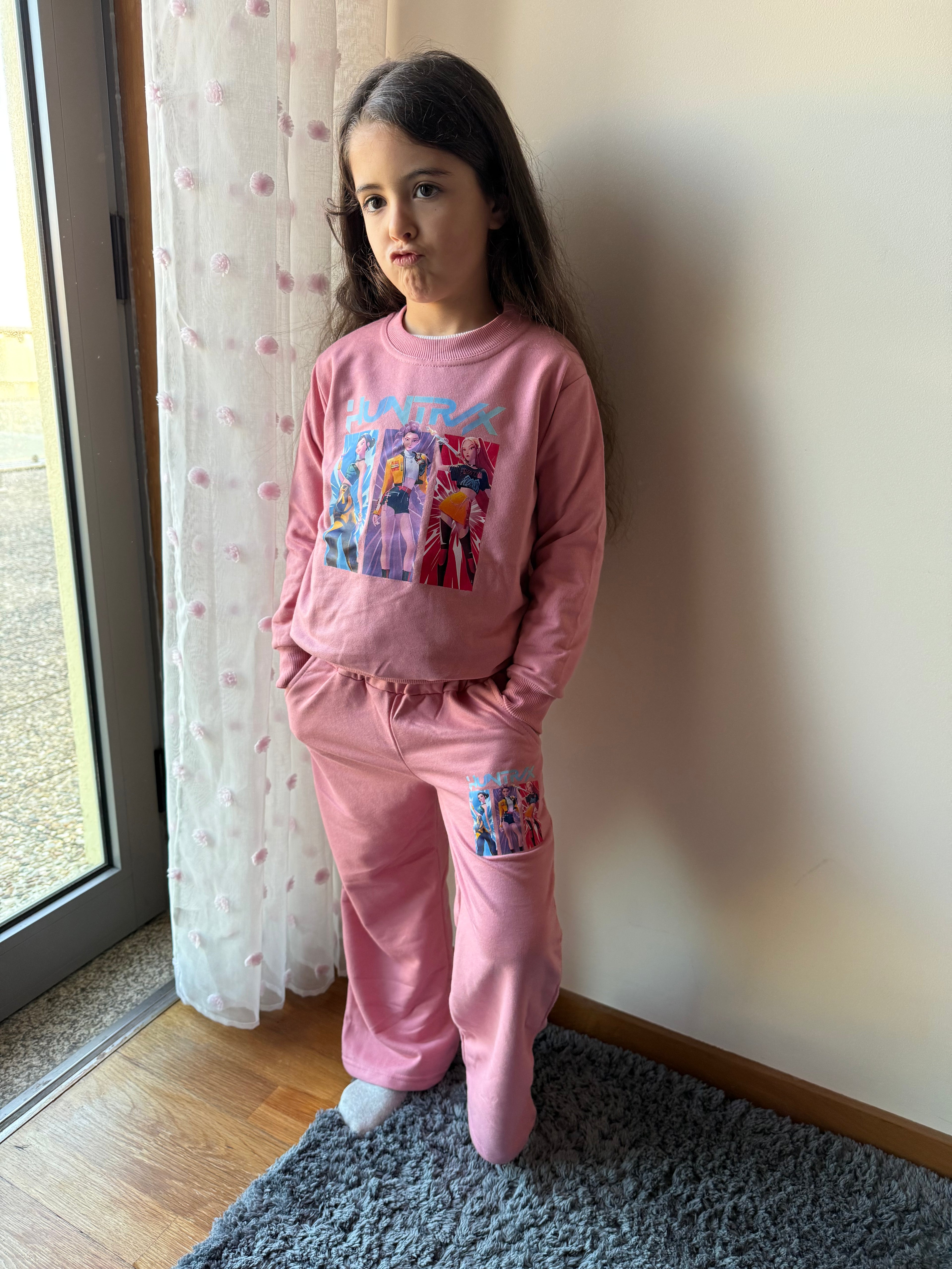 Fato de Treino K-POP Rosa – Primavera/Verão