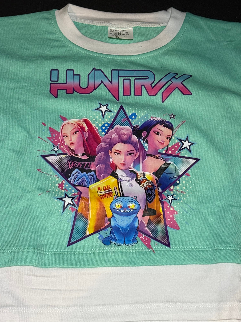 Chándal K-POP morado/verde/rosa – Primavera/Verano
