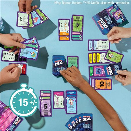 Monopoly Deal K-POP Demon Hunters (Inglês)