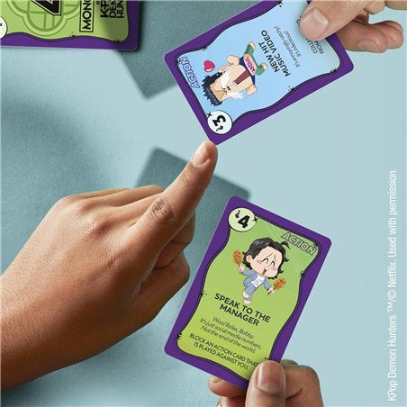 Monopoly Deal K-POP Demon Hunters (Inglês)