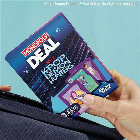Monopoly Deal K-POP Demon Hunters (Inglês)