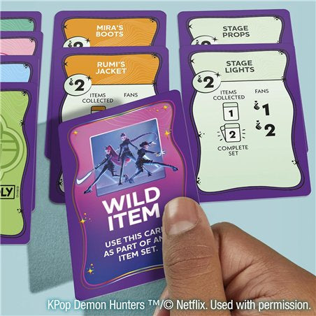 Monopoly Deal K-POP Demon Hunters (Inglês)