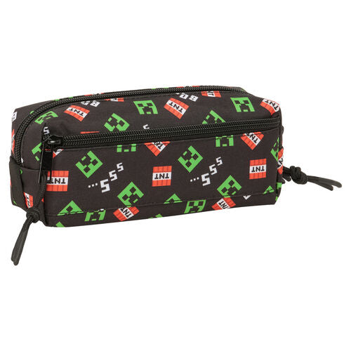 Estuche triple para lápices de Minecraft