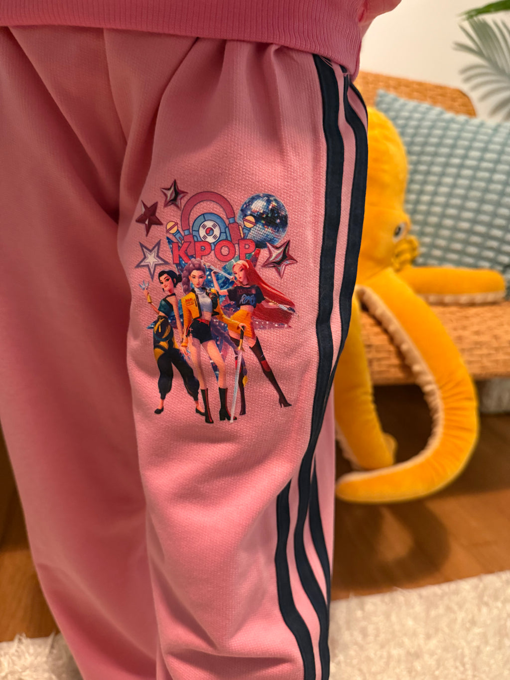 Fato de Treino K-POP Rosa/Rosa Claro/ Roxo - Primavera/Verão