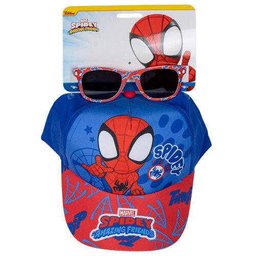 Chapéu + Óculos de sol Spidey Marvel