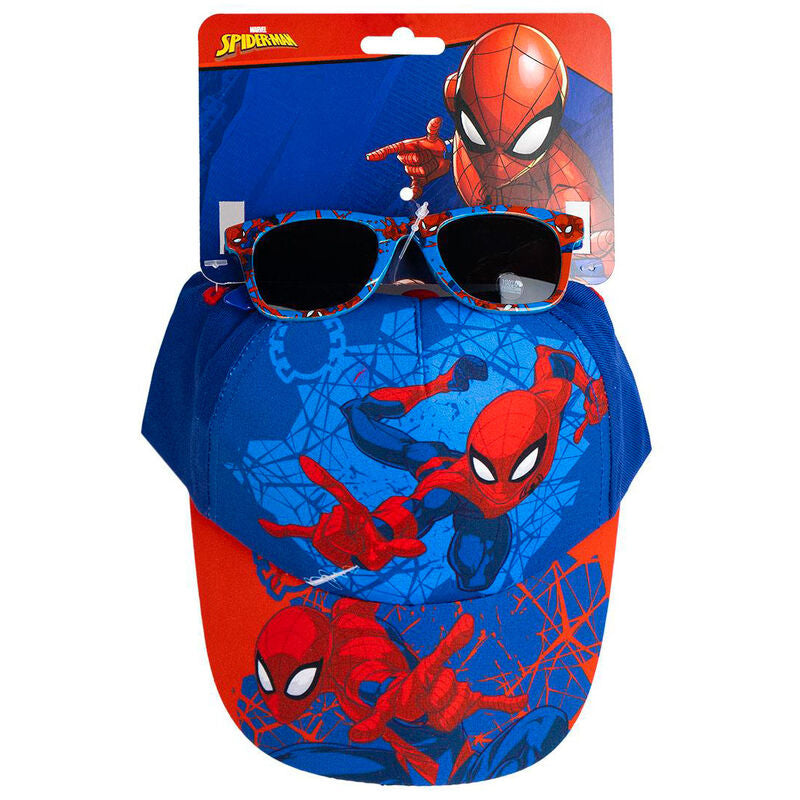 Chapéu + Óculos de sol Spiderman Marvel