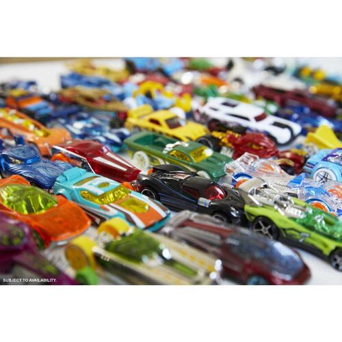 Conjunto com 20 carrinhos Hot Wheels sortidos