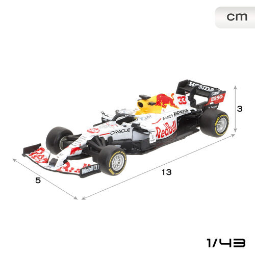 Conjunto com 4 carros F1 Red Bull metal