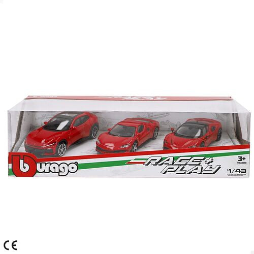 Conjunto de 3 coches Ferrari desaparecidos