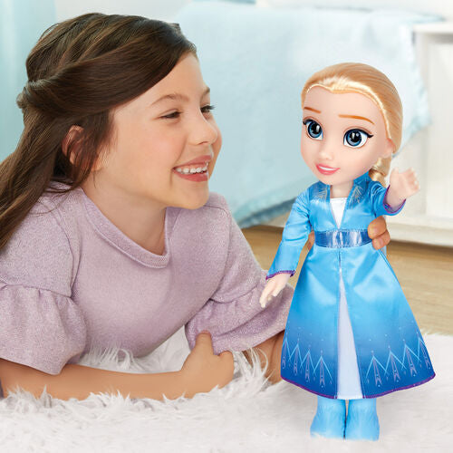 Boneca Elsa Rainha do Gelo Frozen 2 Disney 38cm