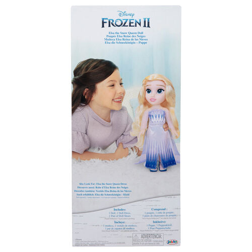 Boneca Elsa Rainha do Gelo Frozen 2 Disney 38cm