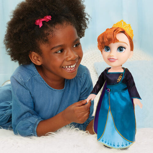 Boneca Anna Rainha do Gelo Frozen 2 Disney 38cm