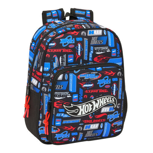 Mochila Hot Wheels 33cm adaptável