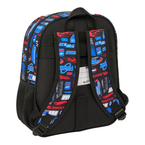 Mochila Hot Wheels 33cm adaptável