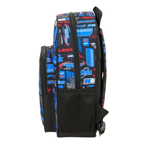 Mochila Hot Wheels 33cm adaptável