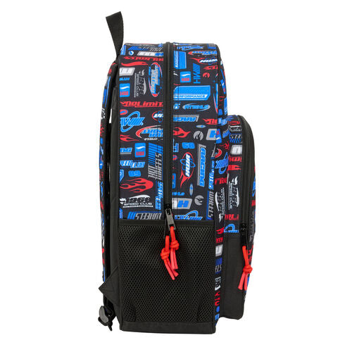 Mochila Hot Wheels de 42 cm adaptable