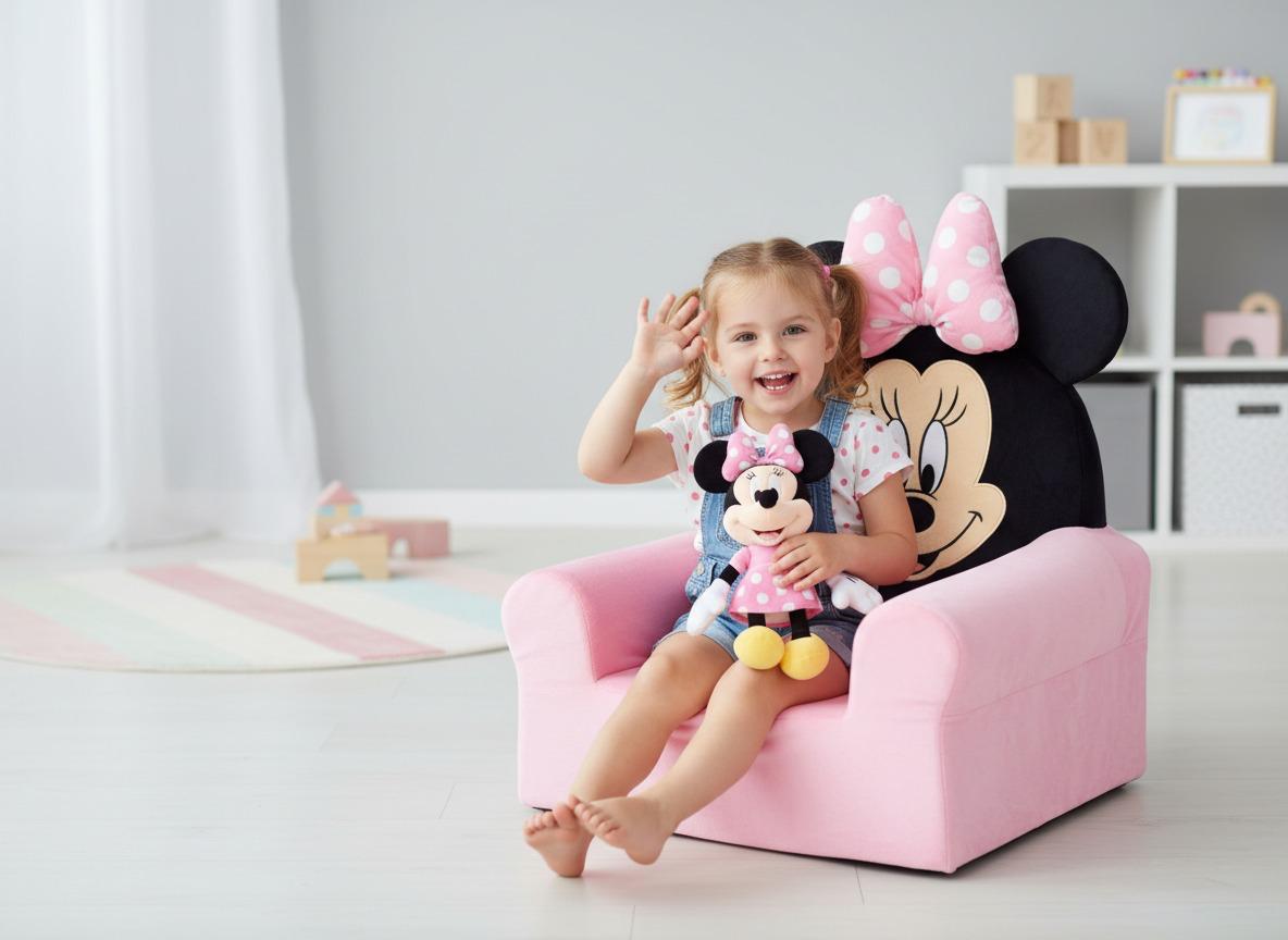 Sofá Infantil Disney Minnie