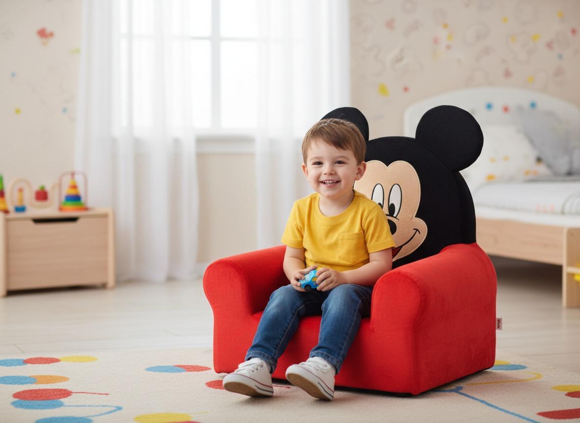 Sofá infantil de Mickey Mouse de Disney