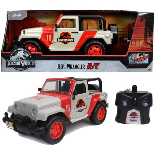 Carro radio controlo Jeep Wrangler Jurassic Park