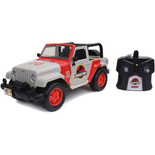 Carro radio controlo Jeep Wrangler Jurassic Park