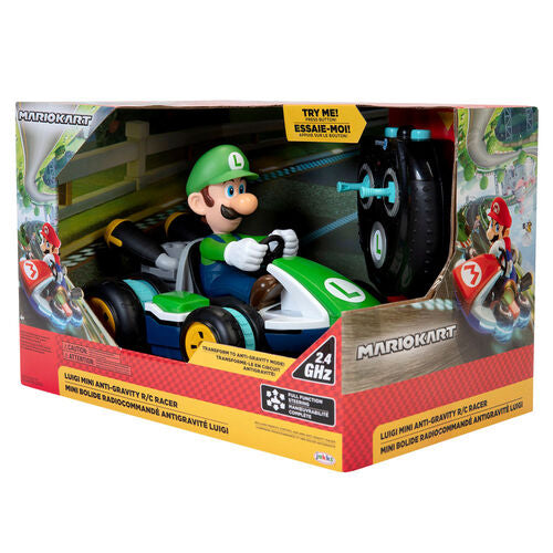 Carro Mini RC Racer Luigi Mario Kart Nintendo radio controlo