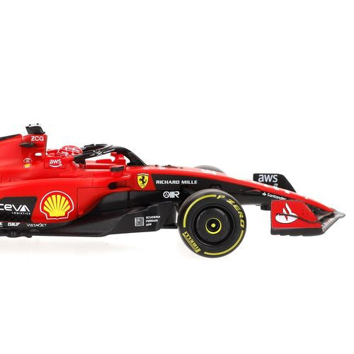 Carro Ferrari Formula 1 Charles Leclerc radio controlo