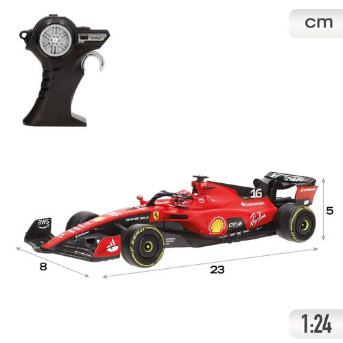 Carro Ferrari Formula 1 Charles Leclerc radio controlo