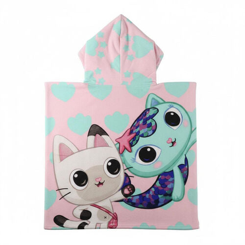 Poncho toalha microfibra Gabby’s Dollhouse