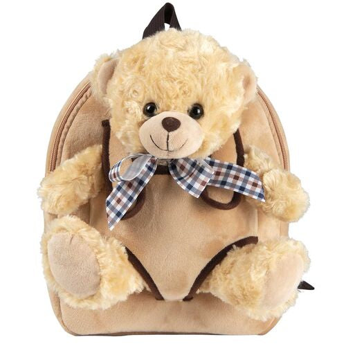 Mochila + peluche Ursinho Belly 26cm