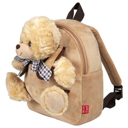 Mochila + peluche Ursinho Belly 26cm