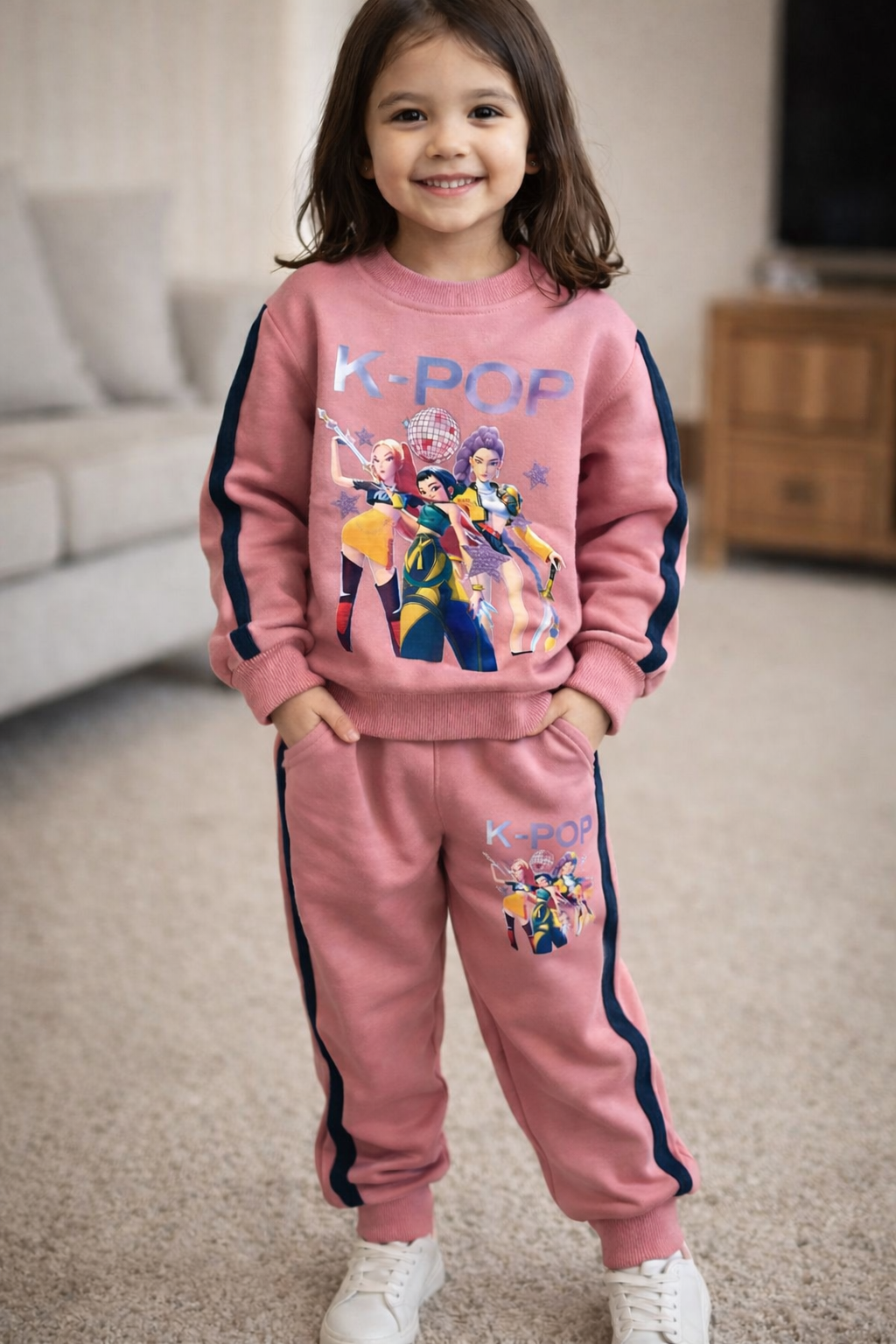 Fato de Treino K-POP Rosa/ Roxo - Primavera/Verão