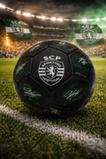 BOLA ASSINATURAS PRETA SPORTING 25/26