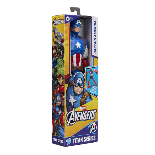 Figura Capitão América Titan Series Avengers Marvel 30cm