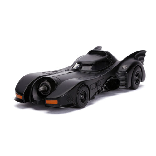Conjunto figura Batman + Carro Batmobile 1989 metal DC Comics