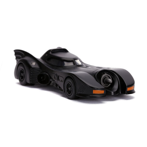 Conjunto figura Batman + Carro Batmobile 1989 metal DC Comics