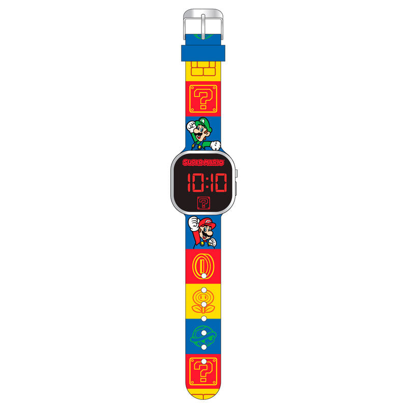 Relógio Led Super Mario