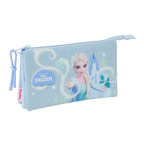 Estojo triplo Frozen Disney